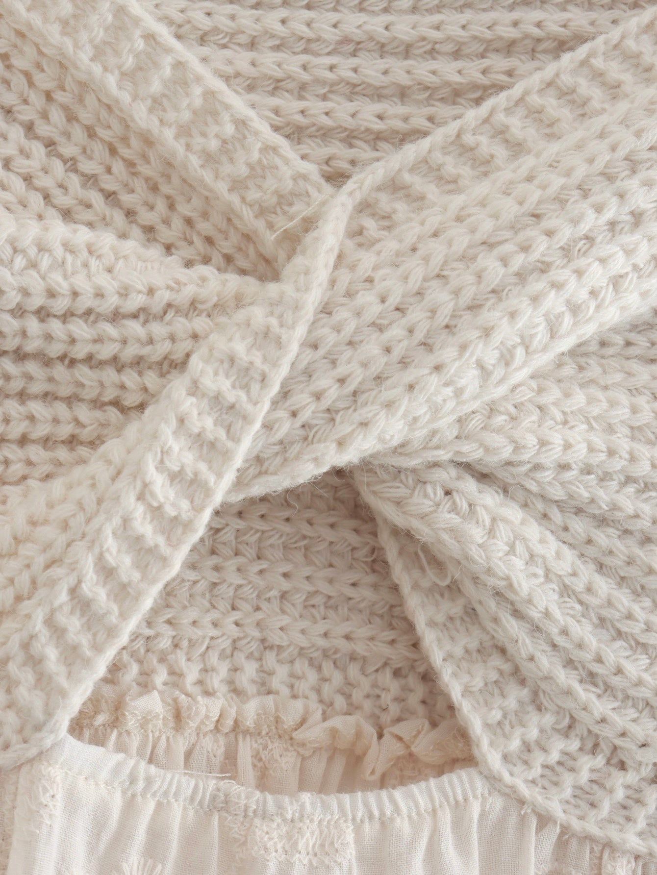 Off Shouler Strapless Bowknot Hollow Out Sexy Tube Knitted Cotton Crop