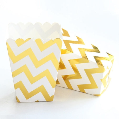 Gold Stripe series Disposable Tableware Paper