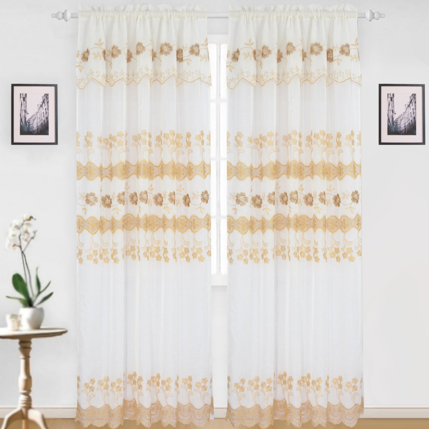 Jacqueline - Macrame Panel - Set of Two - Assorted Colors