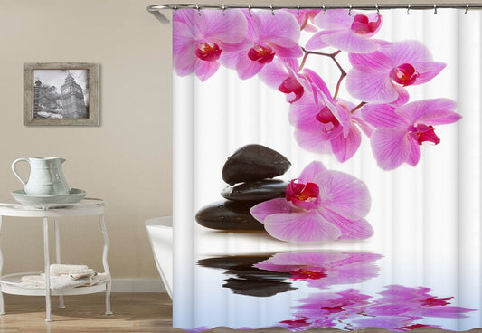 Orchid Pink Shower Curtain