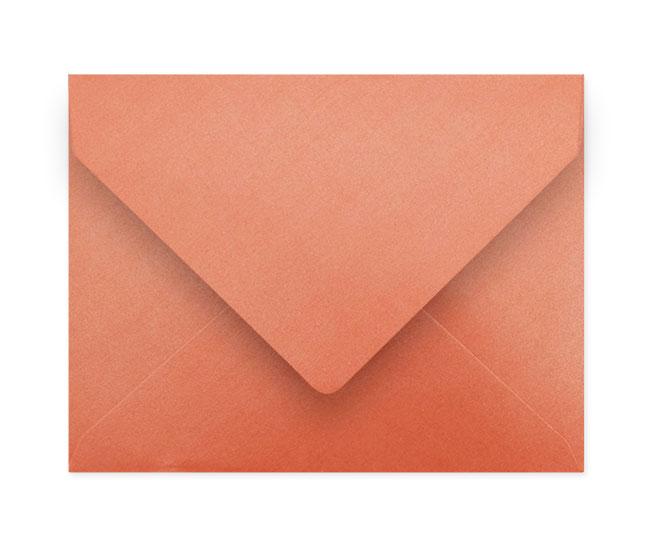 A2 Coral Envelopes (Metallic)