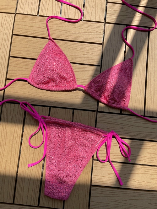 Strappy Triangle Bikini - Sexy Swimwear