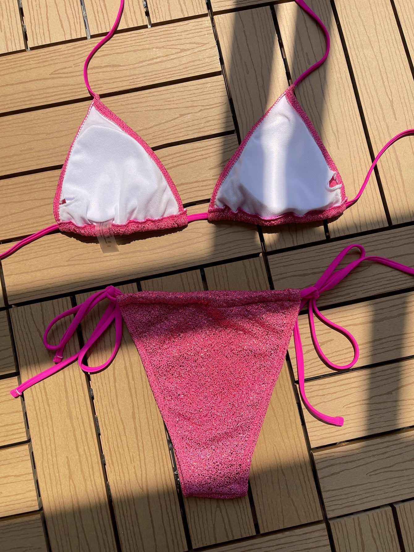 Strappy Triangle Bikini - Sexy Swimwear