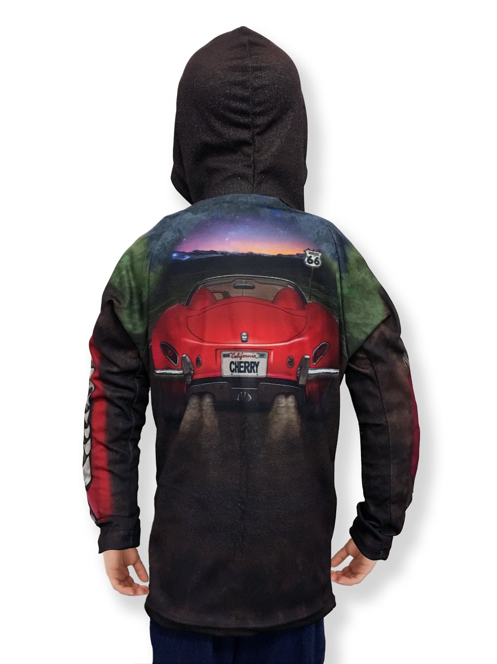 MOUTH MOBILES™ ROUTE 66 - Hoodie Chomp Shirt by MOUTHMAN®