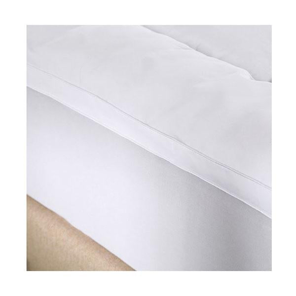 Royal Comfort Memory Mattress Protector Underlay White