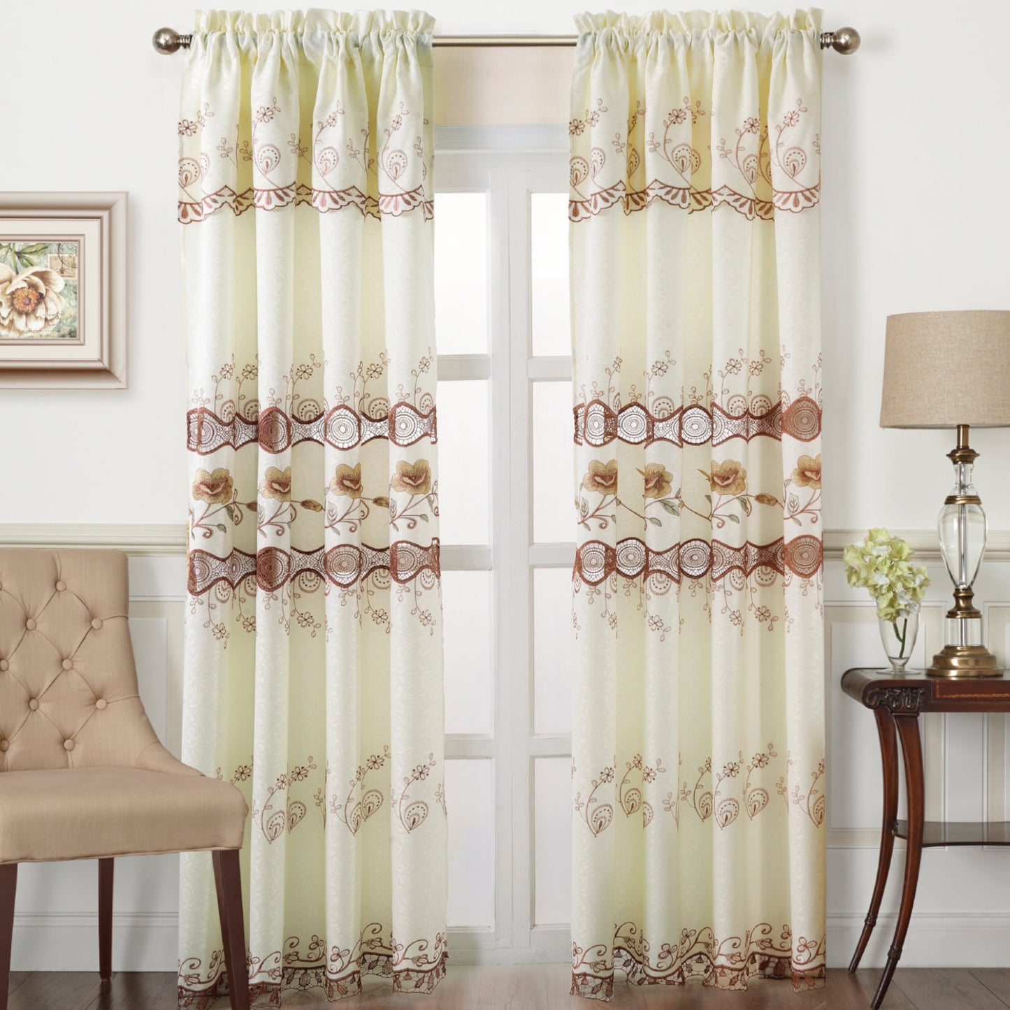 Tania - Macrame Panel - Set of Two - Assorted Colors