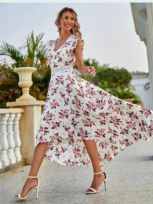 Sexy Lace Sleeveless Dress