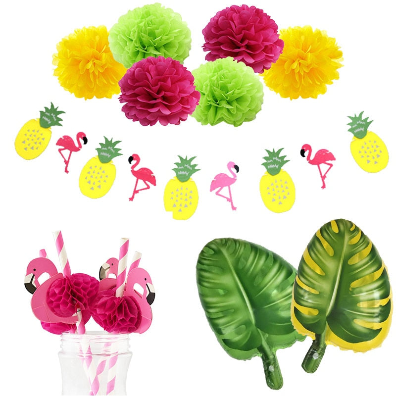 Tropical Hawaiian Party Decorations Pineapple