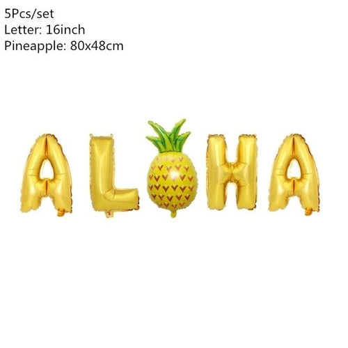 Tropical Hawaiian Party Decorations Pineapple