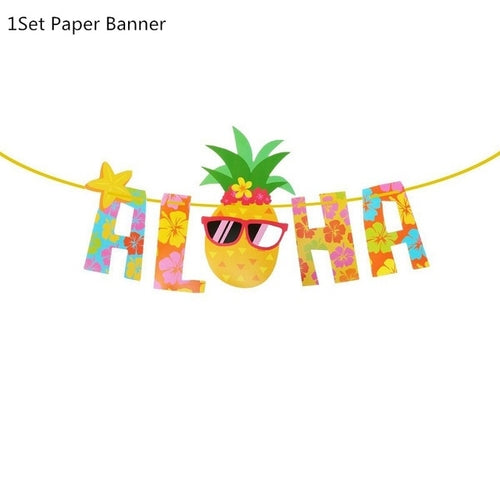 Tropical Hawaiian Party Decorations Pineapple