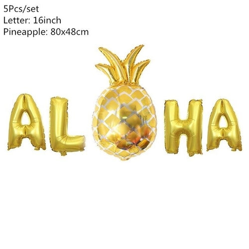Tropical Hawaiian Party Decorations Pineapple