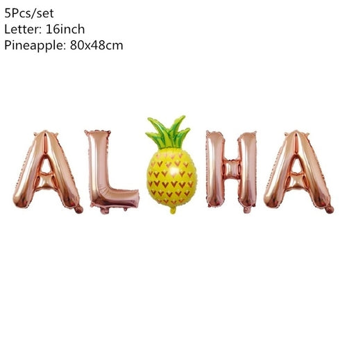 Tropical Hawaiian Party Decorations Pineapple
