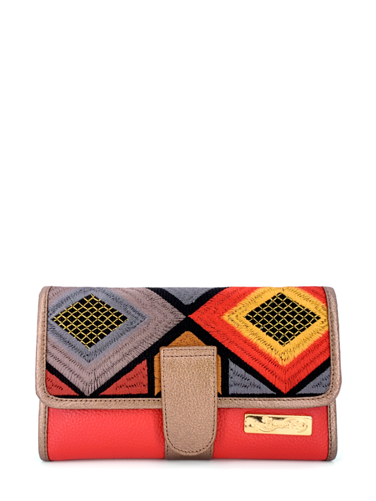 Wallet 724 Rojo Cobre