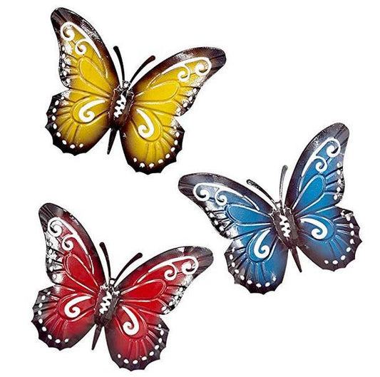 New Creative Wrought Iron Butterfly Wall Decoration