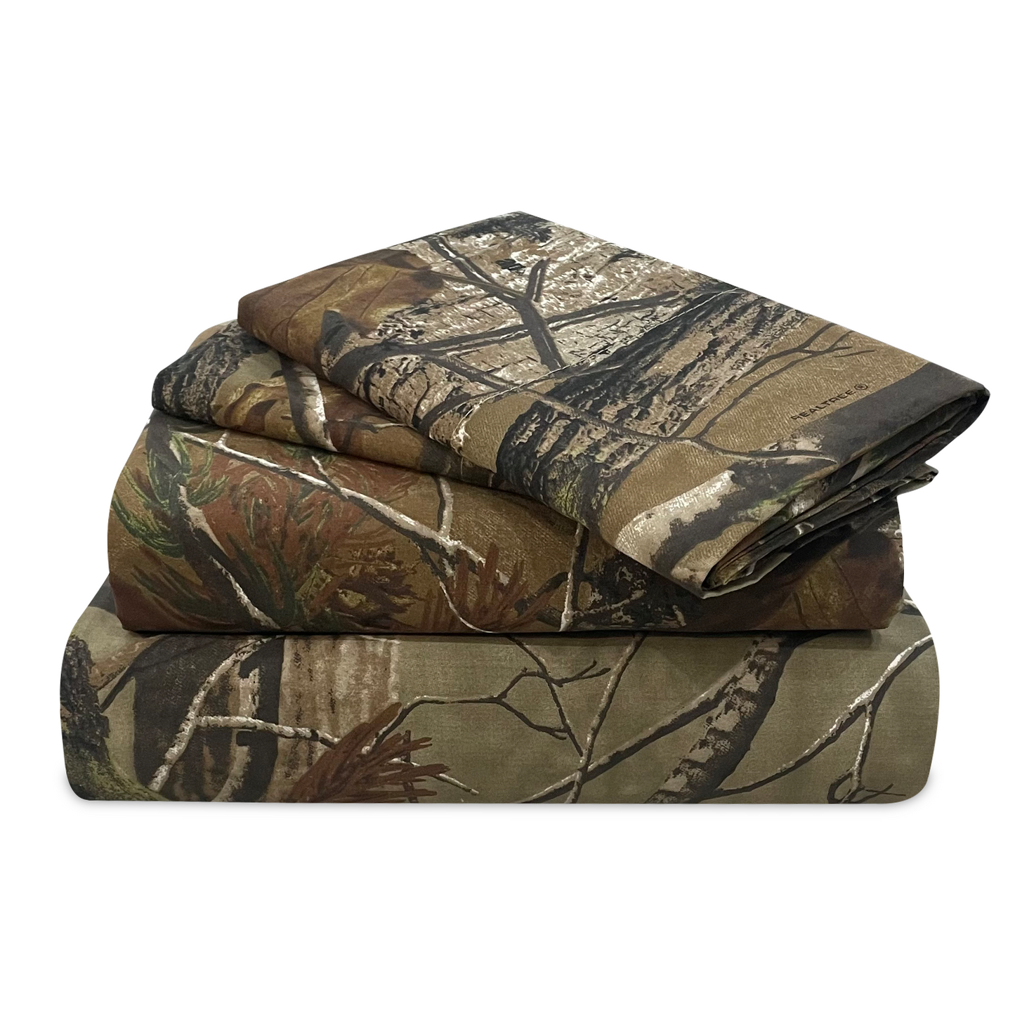 RealTree - All Purpose Camo - Polycotton - Forest Rustic Sheet Set
