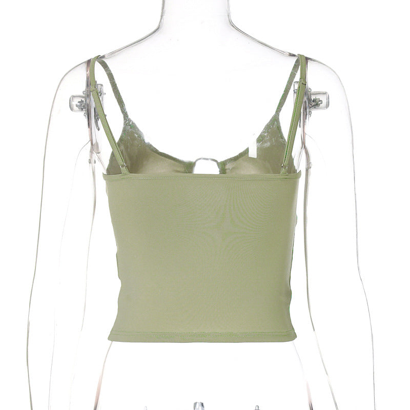 Hollow Camisole Tops