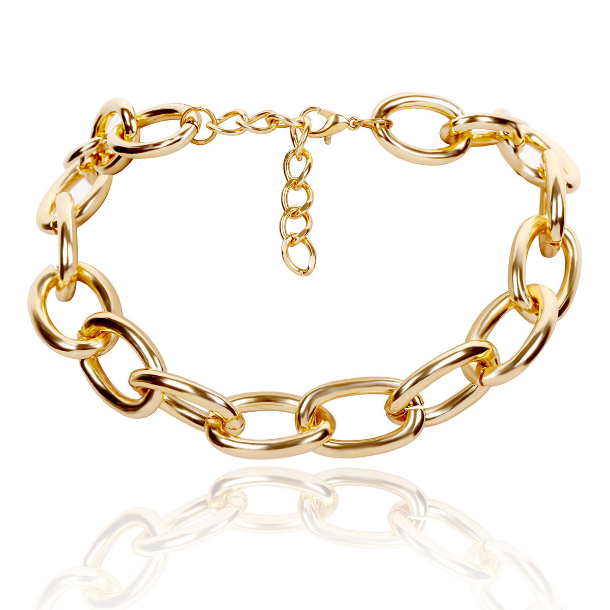 Retro Thick Chain Necklace