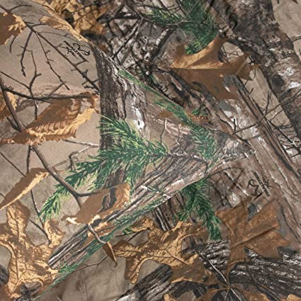 Realtree - Xtra - Hunting Camo Rustic Sheet Set For Indoor/Outdoor