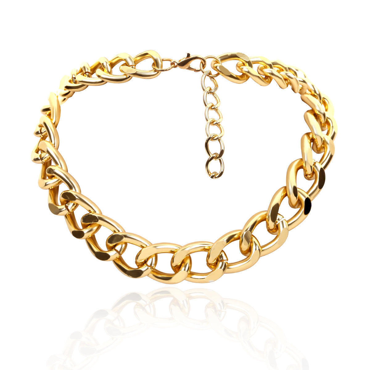 Retro Thick Chain Necklace