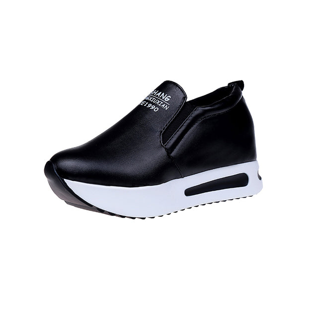 Autumn Women Creepers Increasing Height Shoes
