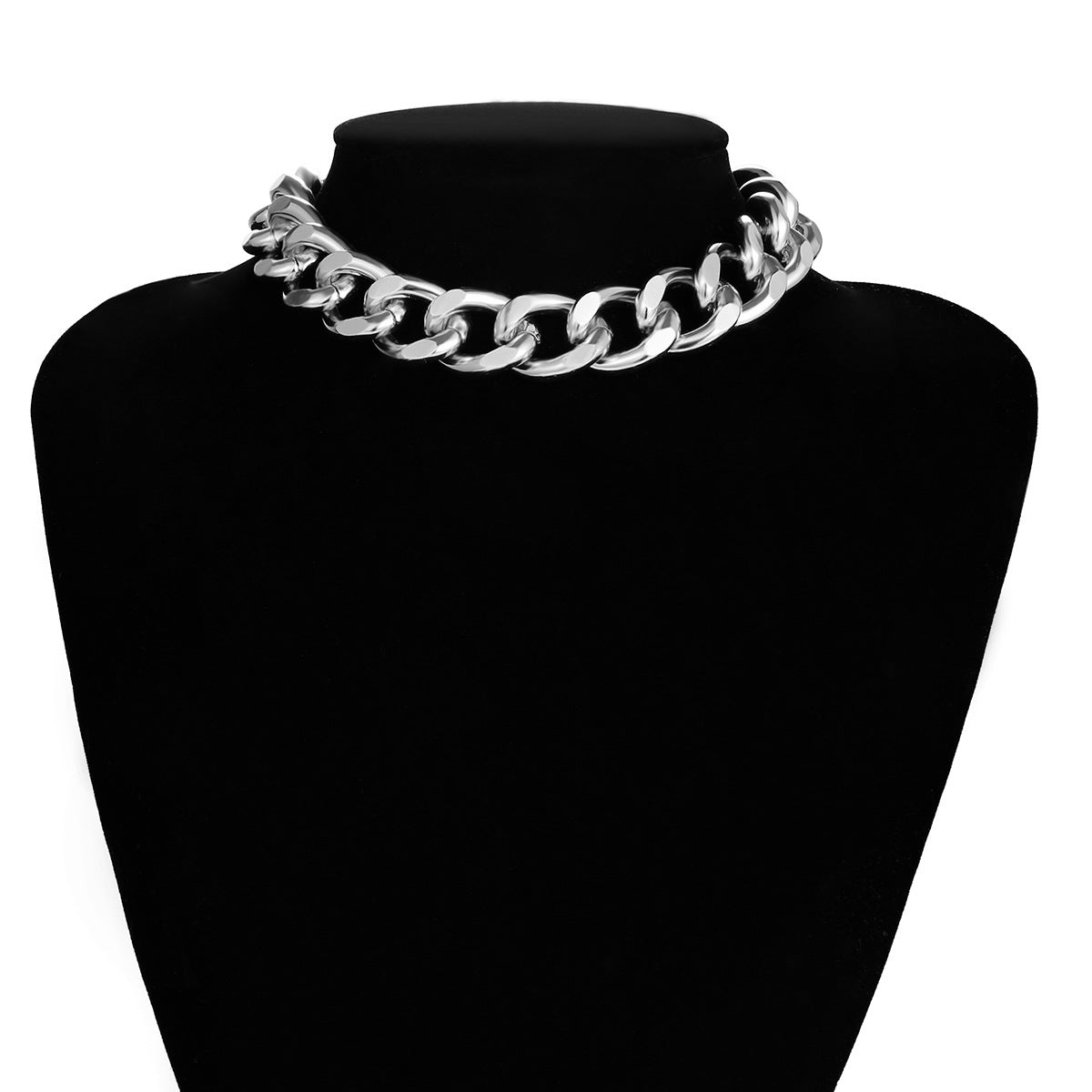 Retro Thick Chain Necklace