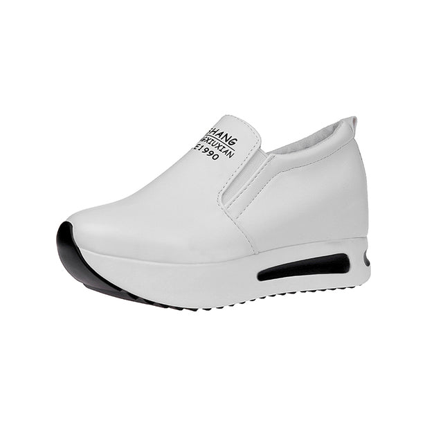 Autumn Women Creepers Increasing Height Shoes