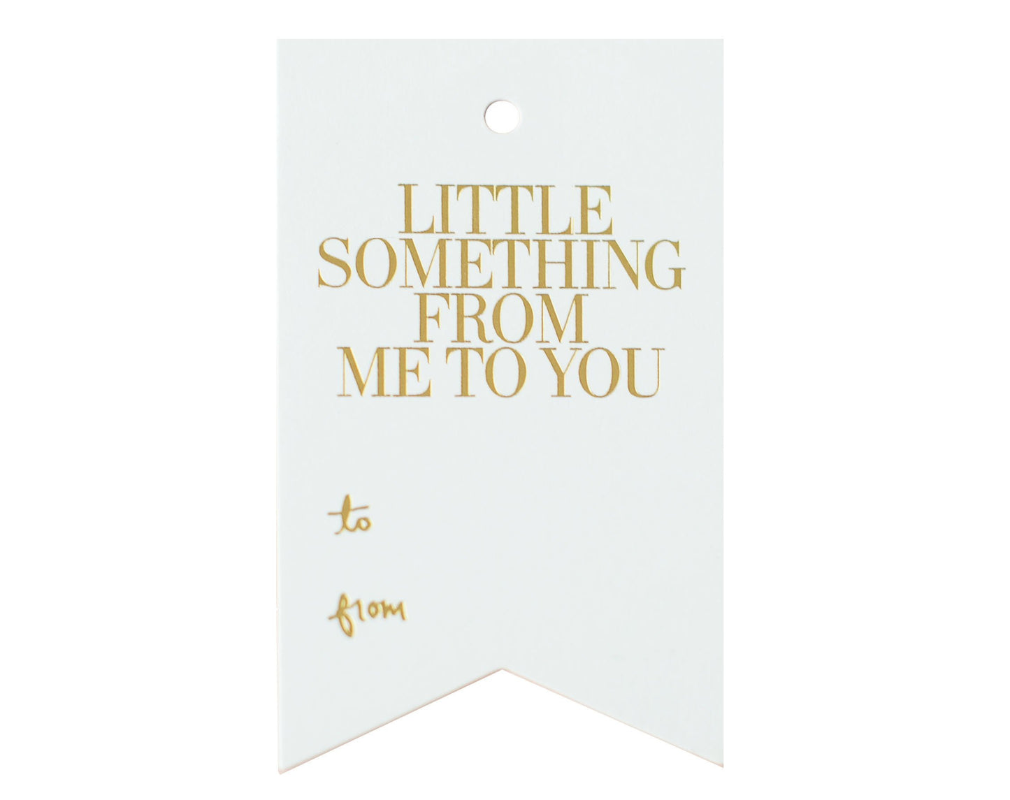 From Me To You Single Tag