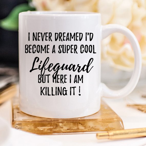 Lifeguard Mug, Lifeguard Gift, Gift For Lifeguard,