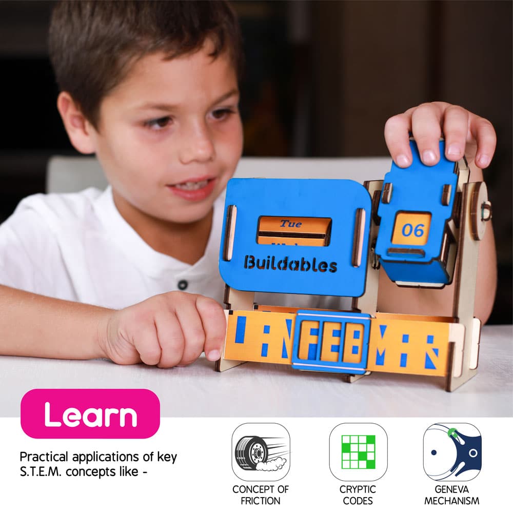 Skillmatics Buildables Infinity Calendar - Step By Step Kids Build