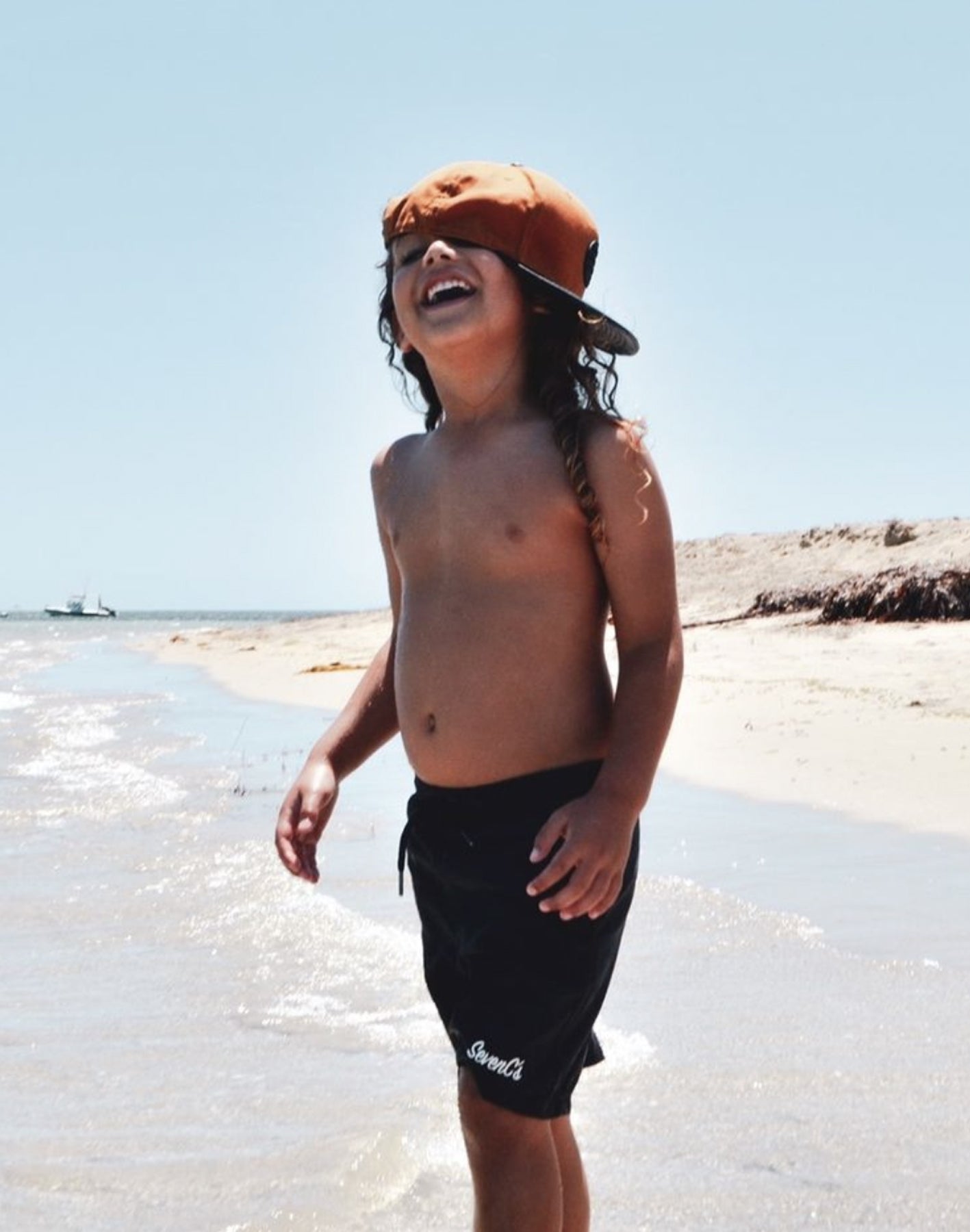Black Kids Shorts