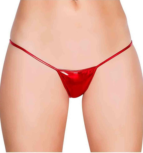Shinny Metallic G String Thong