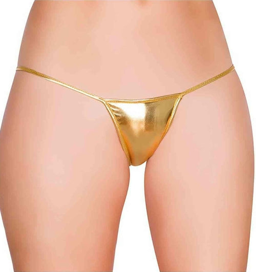 Shinny Metallic G String Thong