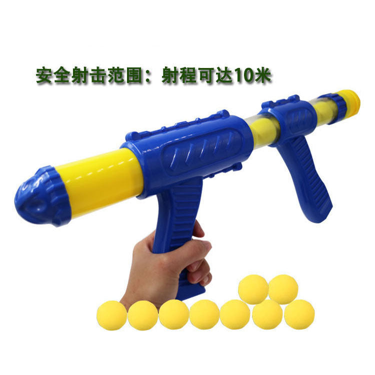 powered airsoft bb gun pistol air foam ball