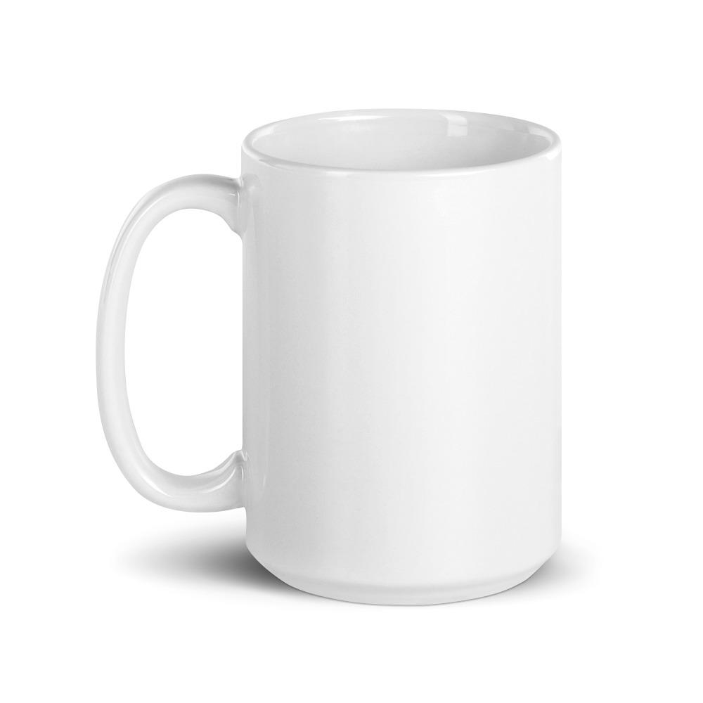 Customize your text for your friends or loved ones, White glossy mug